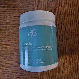 Arbonne InnerCalm Adaptogenic De-Stress Powder Peach Green Tea NEW Exp 04/21